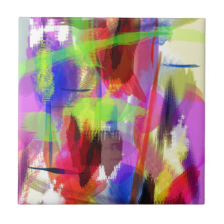 色の抽象芸術(8) タイル
