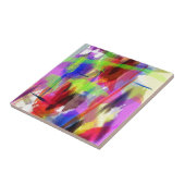 色の抽象芸術(8) タイル (側面)