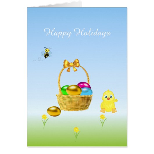 色の数々のイースターエッグの休日 (正面)