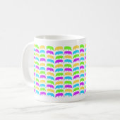 色の数々のジョグマグ コーヒーマグカップ (正面左)