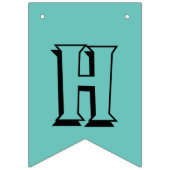 色の数々のハッピーバースデーパーティーのバンティングフラグ バンティングフラッグ (第2の旗)