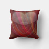 色の数々のハートバレンタイン枕 クッション (裏面)