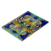 ~色の数々のフラクタルを描く ノートブック (左側)