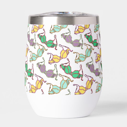 色の数々のブラパターン (正面)