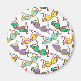 色の数々のブラパターン マグネット