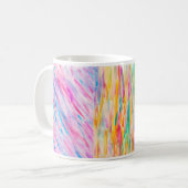 色の数々のマグカップ コーヒーマグカップ (正面左)