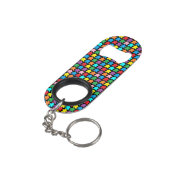 色の数々のミート キーホルダー栓抜き (裏面アングル)