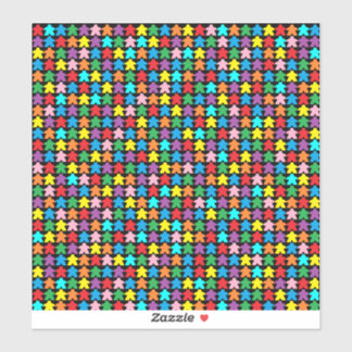 色の数々のミート シール