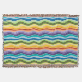 色の数々のリップルパターン2 スローブランケット