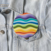 色の数々のリップルパターン2 缶バッジ (インサイチュ)