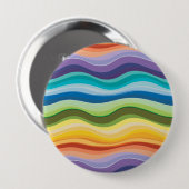 色の数々のリップルパターン2 缶バッジ (正面&裏面)