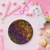 色の数々のレンズ ペーパープレート (パーティー)