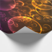 色の数々のレンズ ラッピングペーパー (角)