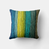 色の数々の付いたロープ両面2パターン クッション (裏面)