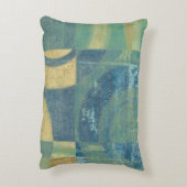 色の数々の付いた円とパネル アクセントクッション (裏面(縦))