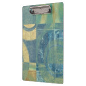 色の数々の付いた円とパネル クリップボード (左)