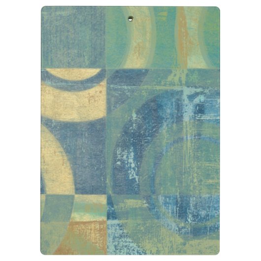 色の数々の付いた円とパネル クリップボード (裏面)