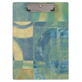 色の数々の付いた円とパネル クリップボード (正面)