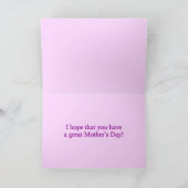 色の数々の付いた円/リングや輪パターン カード (内部)