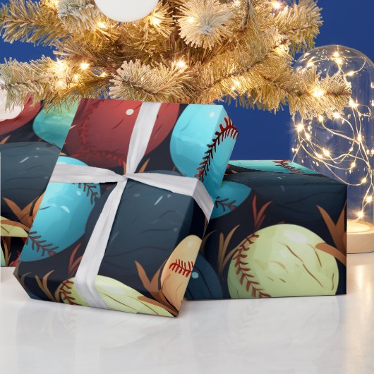 色の数々の付け根 ラッピングペーパー (クリスマス)