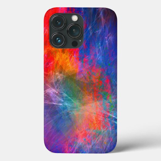 色の数々の抽象芸術iPhoneカバー Case-Mate iPhoneケース (裏面)