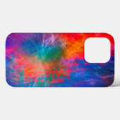 色の数々の抽象芸術iPhoneカバー Case-Mate iPhoneケース (裏面 (横))