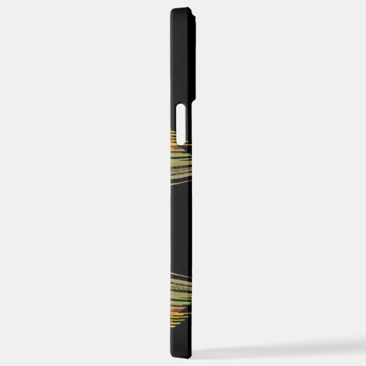 色の数々の濃いピースフィッシュのケースメイト iPhoneケース (右側面)