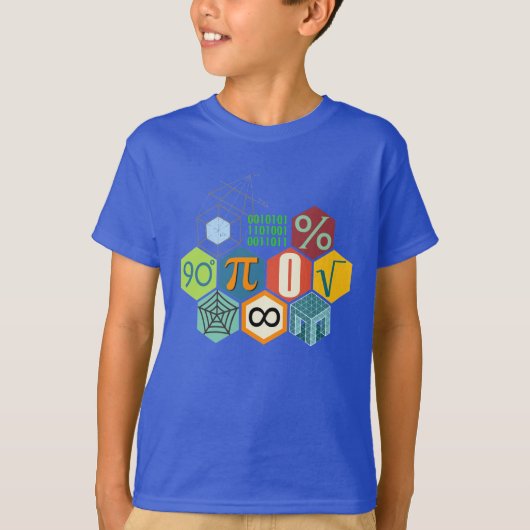 色の数学! Tシャツ (正面)
