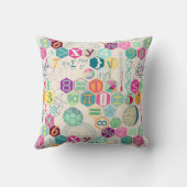 色の数式(ピンク) クッション (裏面)