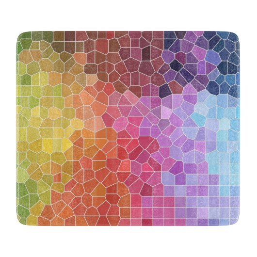 色の断片 カッティングボード (正面)