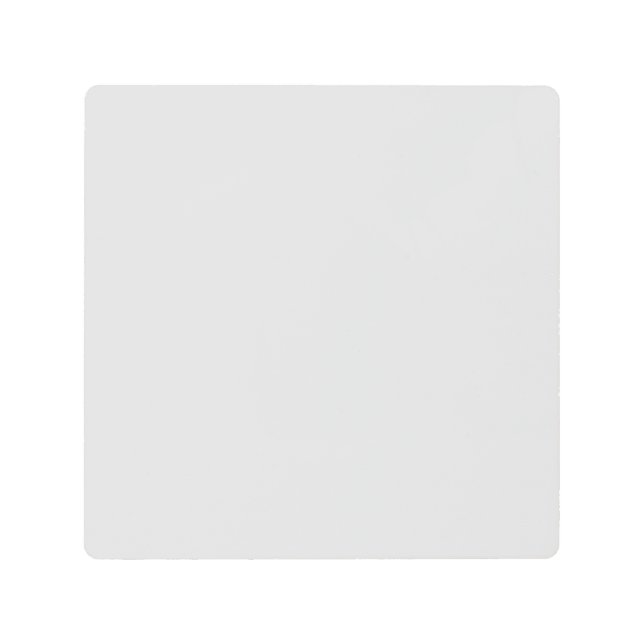 色の新しいパーソナライズ文字ロゴメタルウォールアート メタルプリント (正面)