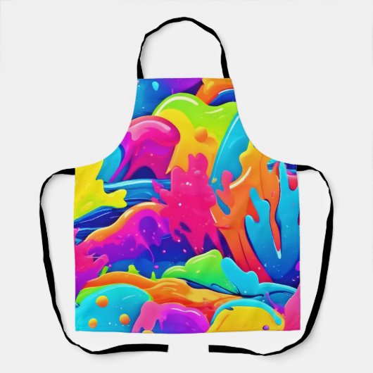 色の星雲 エプロン (正面)