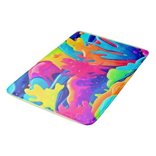 色の星雲 バスマット (アングル)