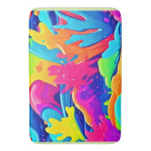 色の星雲 バスマット (正面縦)