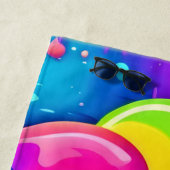 色の星雲 ビーチタオル (インサイチュ)