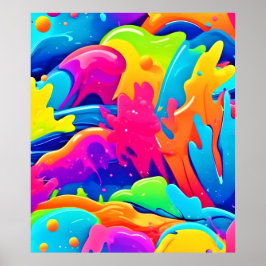 色の星雲 ポスター