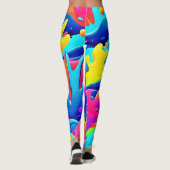 色の星雲 レギンス (裏面)