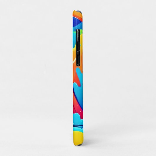 色の星雲 Case-Mate iPhoneケース (裏面/左)