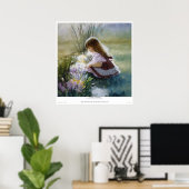 色の春 ポスター (ホームオフィス)