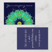 色の曼荼羅 名刺 (正面/裏面)