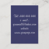 色の曼荼羅 名刺 (裏面)