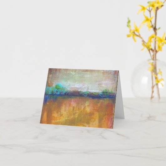 色の材料見本1 カード (黄色い花)