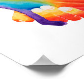 色の来多いポスターの愛 ポスター (角)