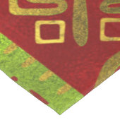 色の民族のアフリカの金パターン テーブルクロス (アングル)