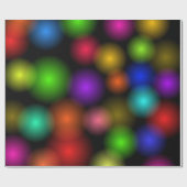 色の泡 ラッピングペーパー (フラット)