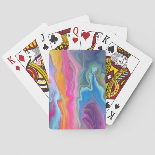 色の波紋 トランプ (裏面)