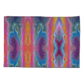 色の波紋 枕カバー (裏面)