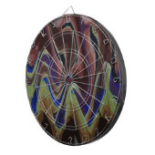 色の波 ダーツボード (正面右)