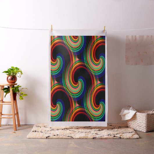 色の波….. ファブリック (インサイチュ)