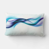 色の波 ランバークッション (裏面)